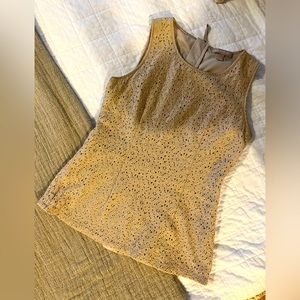 Beautiful tailored lace Banana Republic  top size 4